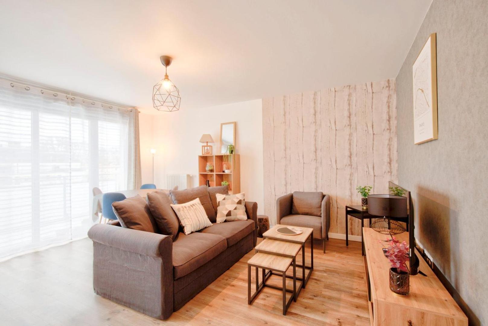 Le Perfectionniste - Spacieux Logement Terrasse Avec Parking Cachan Esterno foto